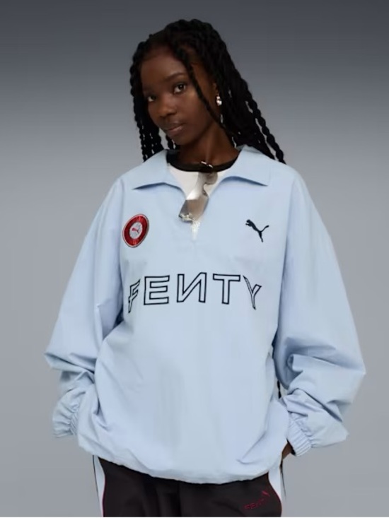 Puma Sweaters - FENTY x PUMA Nylon Drill Top Pullover
